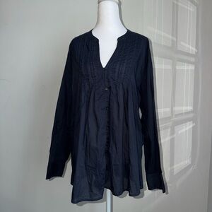 Eddie Bauer Black Women's Blouse Size XXL